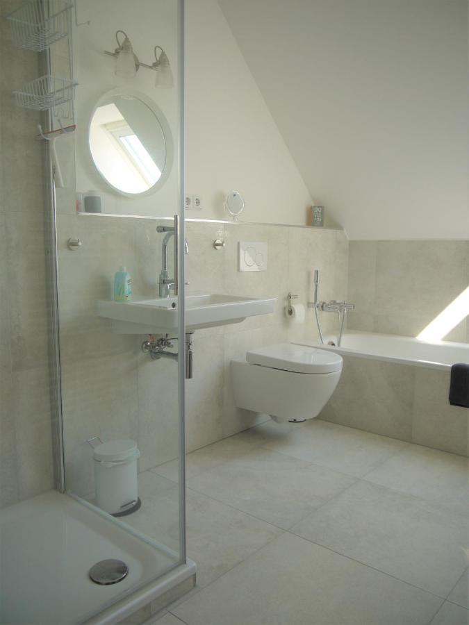 Ferienhaus Haffmeer ชาร์บอยท์ซ ภายนอก รูปภาพ
